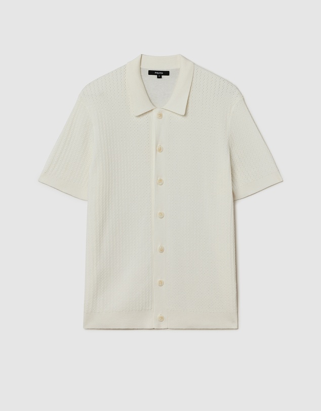 Politix - Textured Button-through Knit
