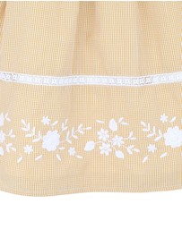 Bebe by Minihaha - Winnie Embroidered Gingham Dress - Kids