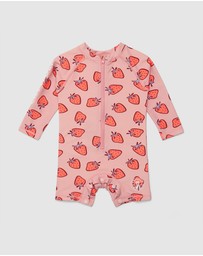 Crywolf - BABY RASH SUIT Strawberry Splash