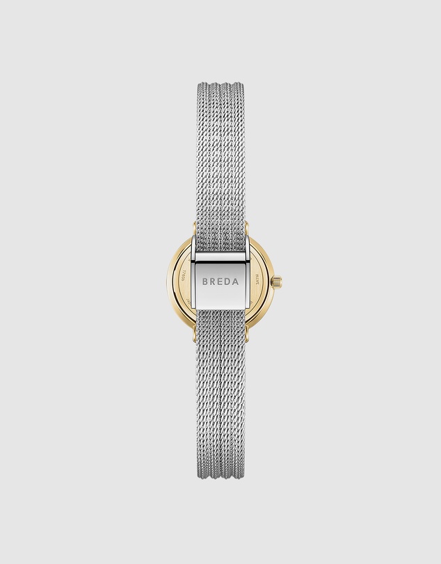 Breda - Beverly Tethered Gold and Stainless Steel Metal Bracelet Watch, 25MM