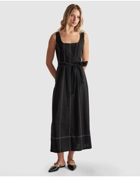 Decjuba - Rose Panelled Maxi Dress