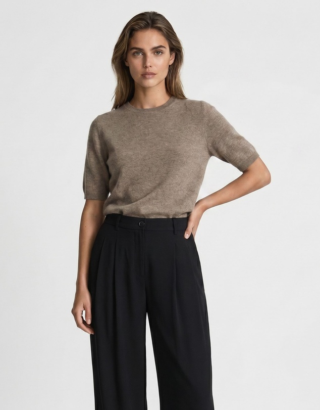 SILK MAGNOLIA - Cashmere Top