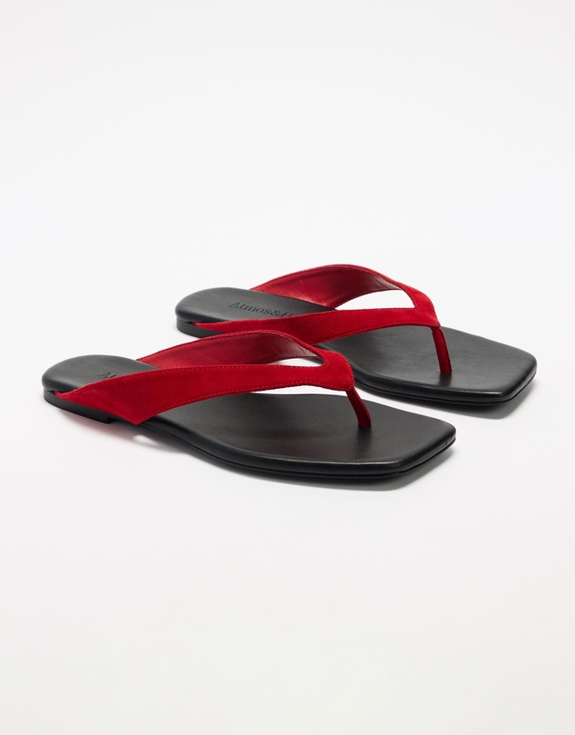 Atmos&Here - Lara Suede Sandals