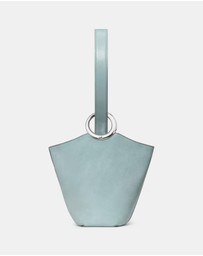 Kate Spade - Halo Fine Grain Leather And Suede Mini Bucket Bag
