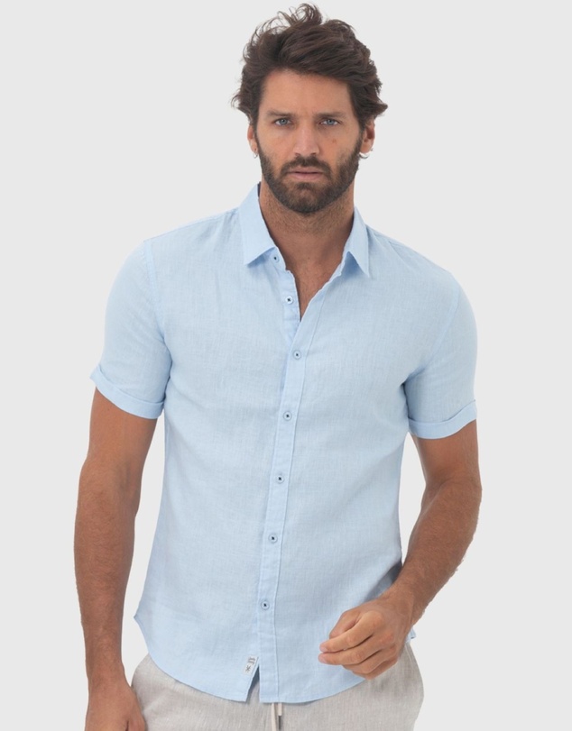 Coast Clothing - Short Sleeve Linen Shirt