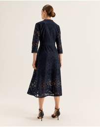 Review - Nostalgia Lace Shirtdress