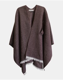 Morgan & Taylor - Concetta Poncho in Brown