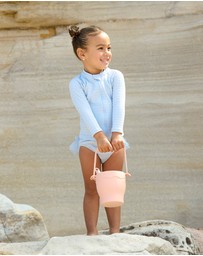 Aqua Blu Kids - Stepping Stones Long Sleeve Rash Vest - Babies