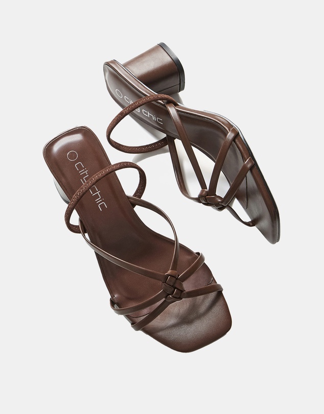 City Chic - WIDE FIT Corinna Heel