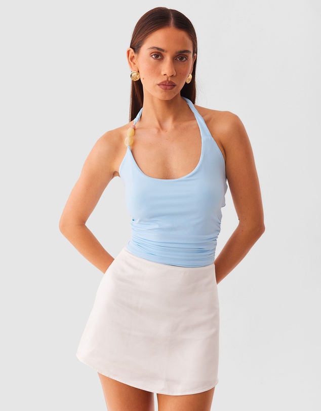 SNDYS - LEXIE TWIST HALTER TANK - ICONIC EXCLUSIVE