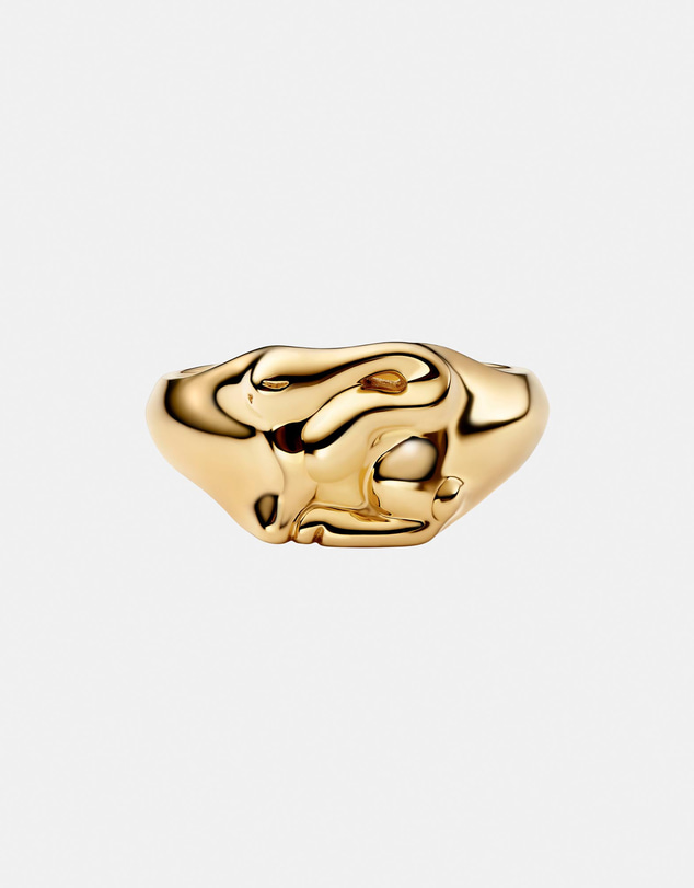 Maria Black - Rabbit Mini Signet Ring