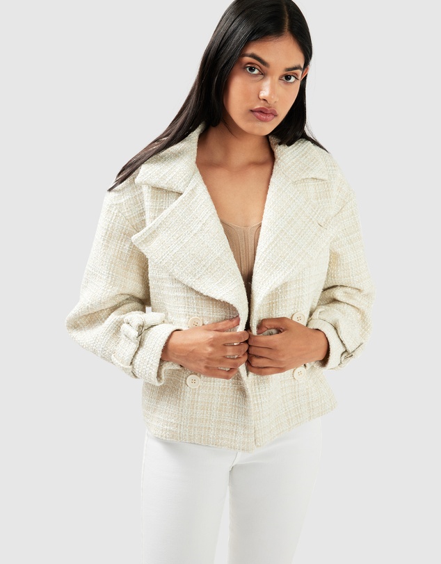 Belle & Bloom - Power Over Me Tweed Jacket