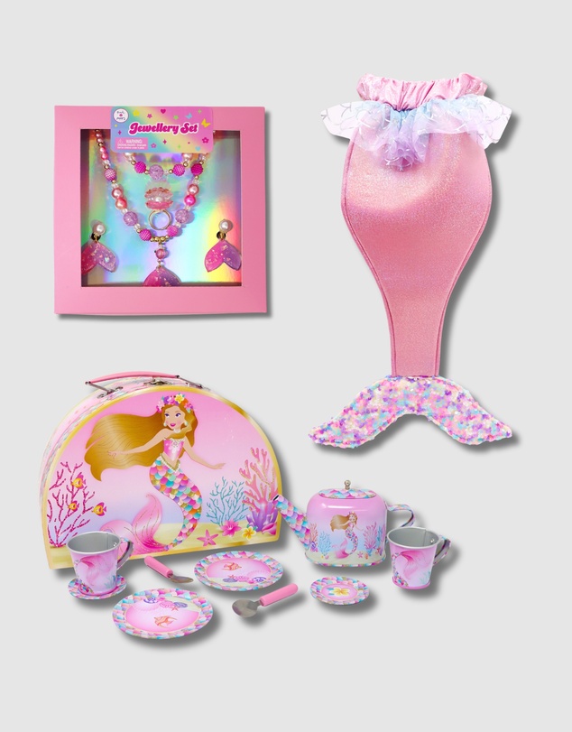 Pink Poppy - Mermaid Playtime Gift Set