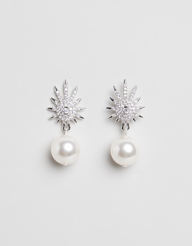Stephanie Browne - Venus Pearl Earrings