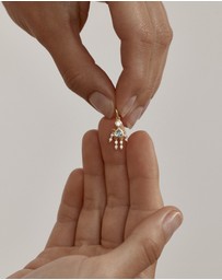 By Charlotte - Tiny Dancer Pendant - Aquamarine