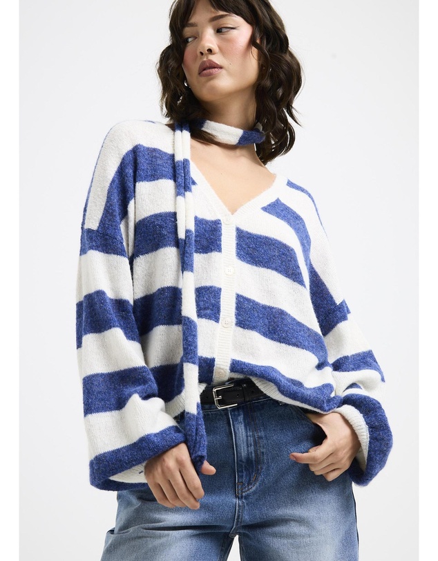 Subtitled - Catalina V-Neck Oversized Cardigan