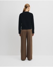 Country Road - Button Neck Knit
