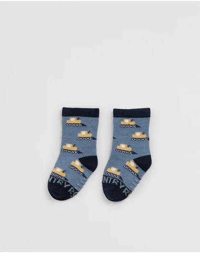 Country Road - Organically Grown Cotton Digger Sock