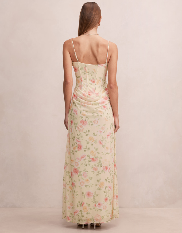 Forever New - Maeve Corset Mesh Maxi Dress