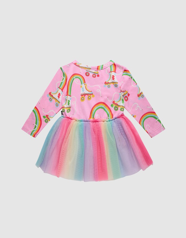 Rock Your Baby - Let The Good Times Roll Circus Frill Bodysuit Dress