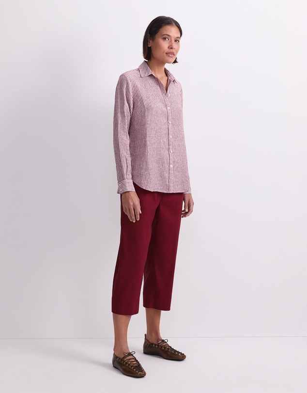 Sportscraft - Dahlia Stripe Linen Shirt