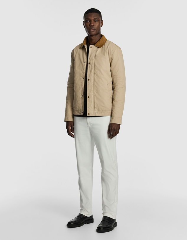 yd. - Fraser Contrast Collar Jacket