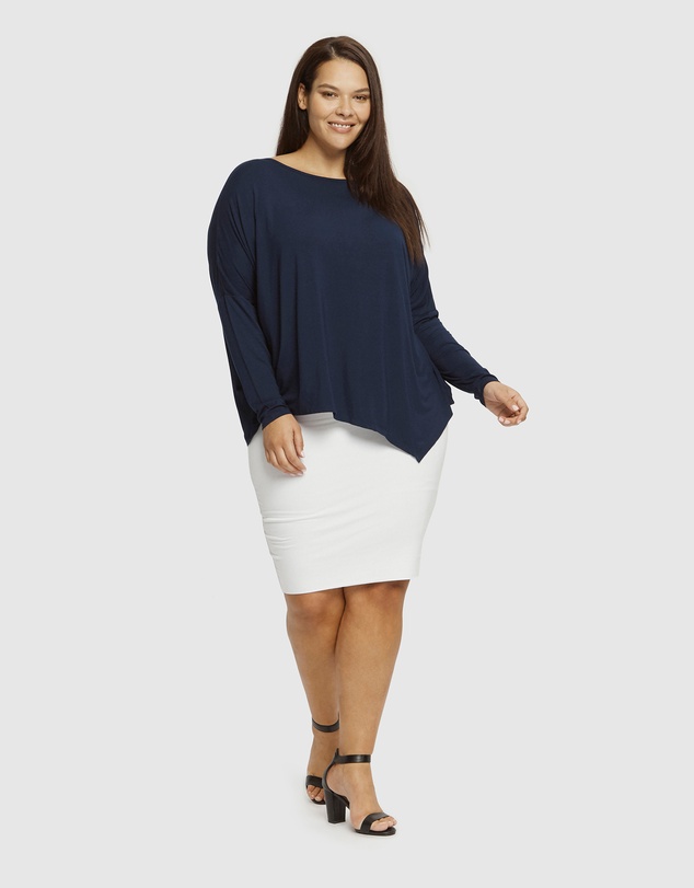 Bamboo Body - Relax Bamboo Boatneck Top