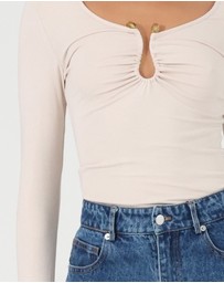 Madison The Label - Leanne L/S Top