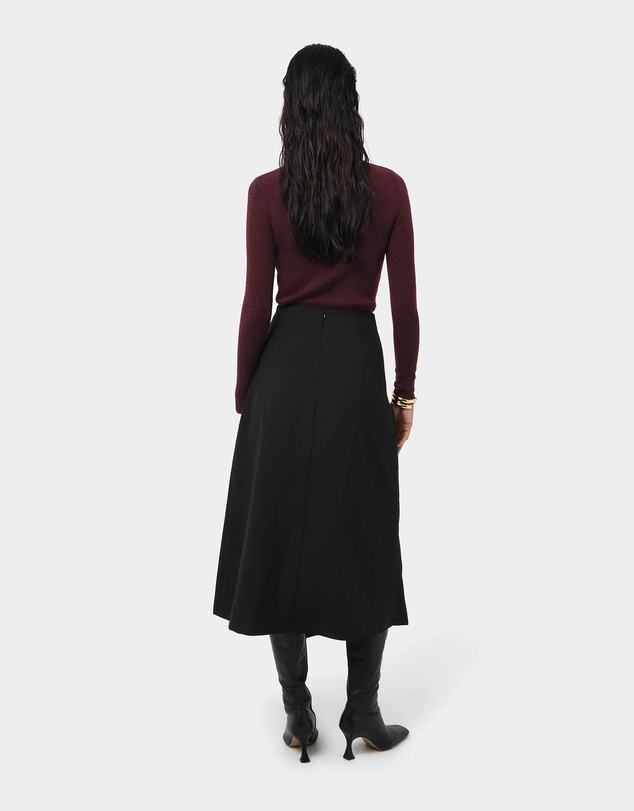 Forcast - Amera Twist Midi Skirt