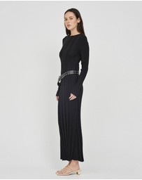 FRIEND of AUDREY - Gaia Long Sleeve Knit Dress
