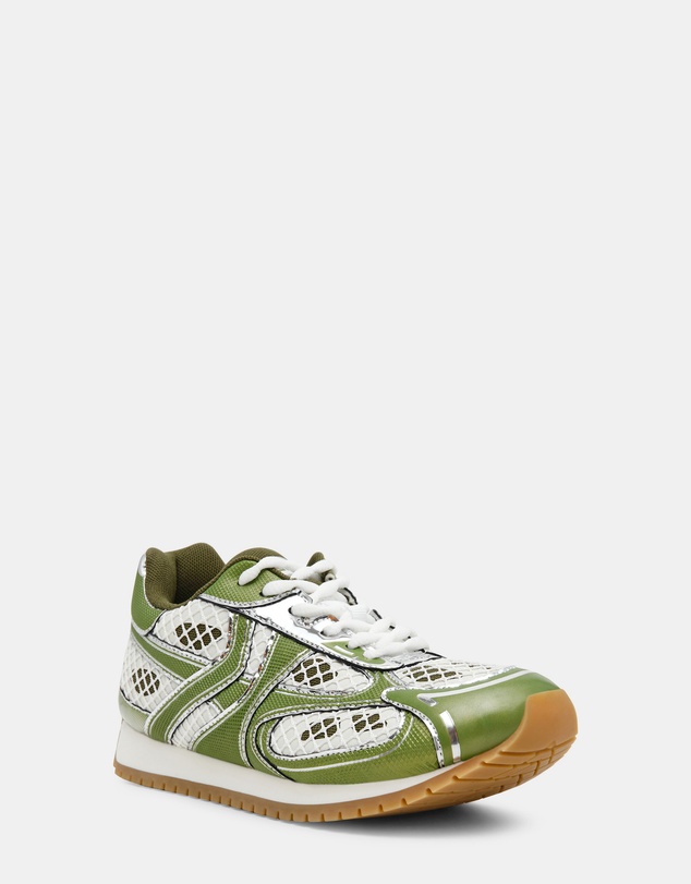 Steve Madden - Pager Green Multi Sneakers