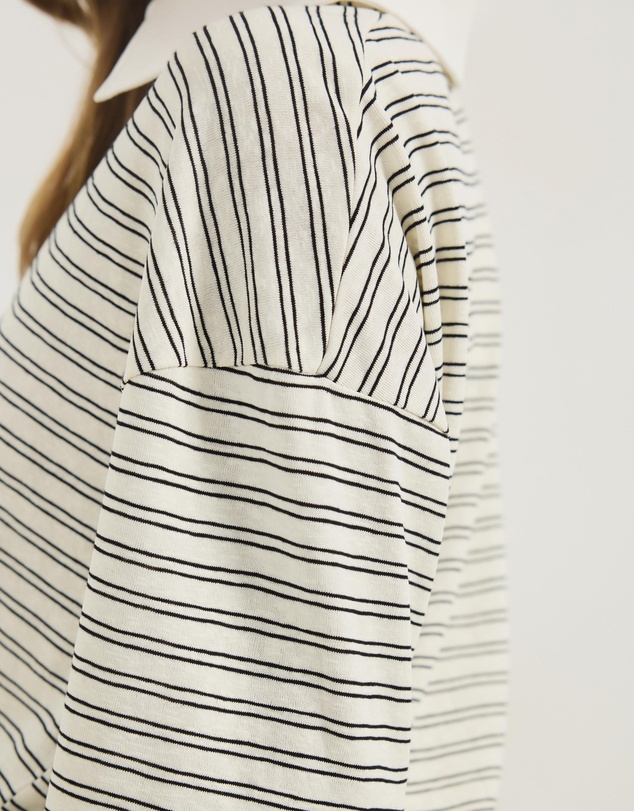 Atmos&Here - Averin Long Sleeve Fitted Waist Top