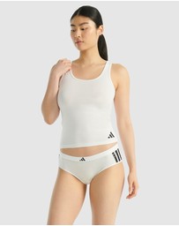 adidas Sportswear - Active Essentials Cotton 3 Stripes Hipster Brief