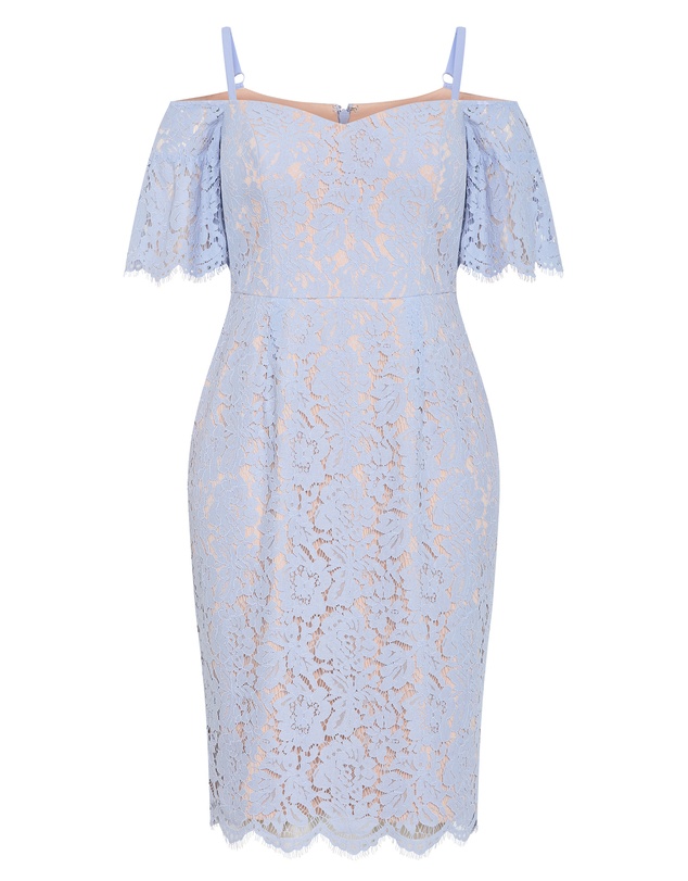 City Chic - Amelia Lace Midi Dress