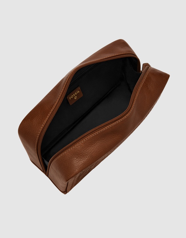 Fossil - Gift Brown Passport Case
