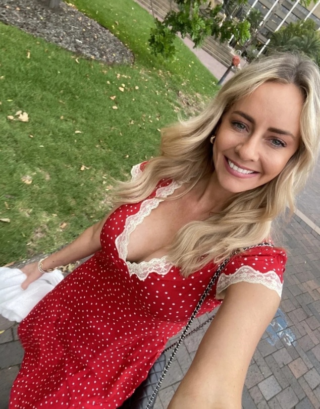 Esther & Co - Firenze Dress - Red Polka