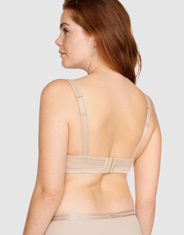 Naturana - Mesh Detail Underwire Spacer Bra