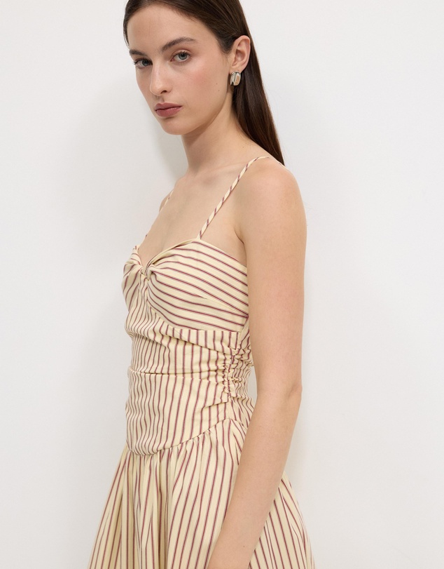 Calli - Hailey Twist Midi Dress