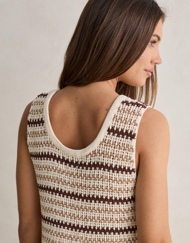 Rhythm - Tami Stripe Knit Mini Dress - ICONIC EXCLUSIVE