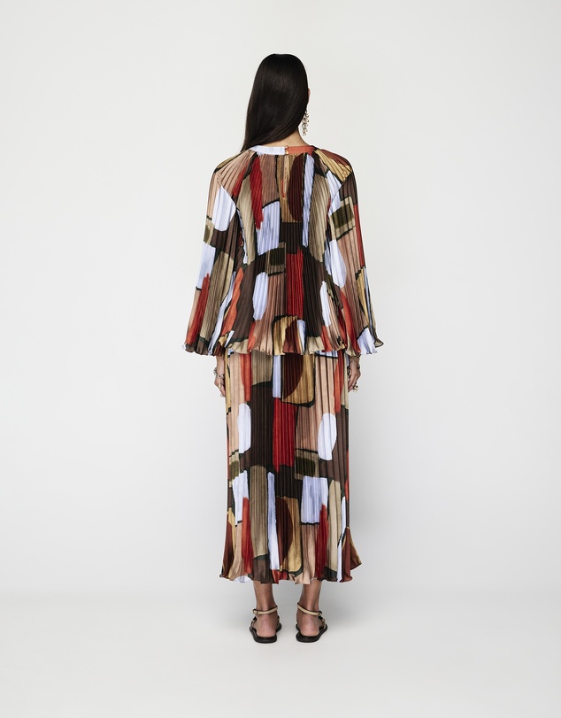 MOS The Label - Koa Pleated Blouse