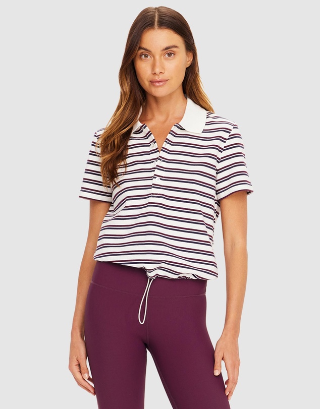 The Upside - Sophie Cropped Polo Shirt