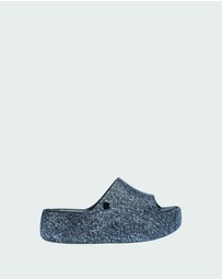 Melissa - Melissa Free Platform Slide Denim