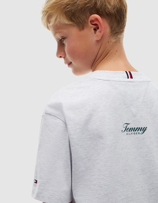 Tommy Hilfiger - Graffiti Logo Jersey T-Shirt - Kids