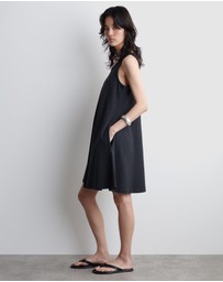 COS - Cotton-Jersey Mini Swing Dress