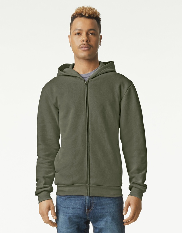 American Apparel - Adult ReFlex Full Zip Hoodie
