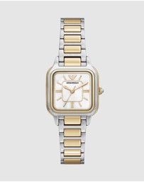 Emporio Armani - Two Tone Analogue Watch