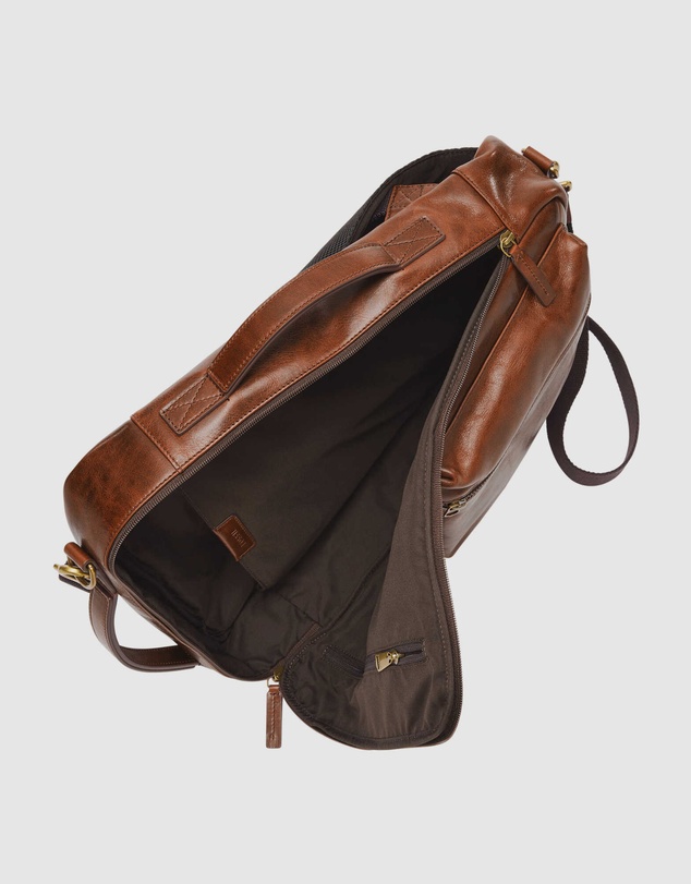 Fossil - Fossil Buckner Brown Laptop Bags MBG9599222