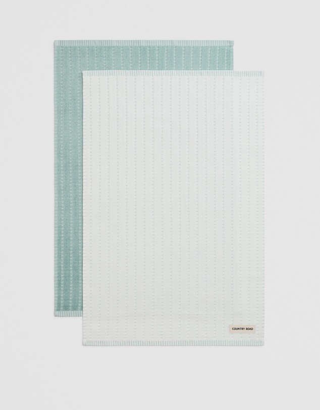 Country Road - Mira Australian Cotton Tea Towel Pack Of 2