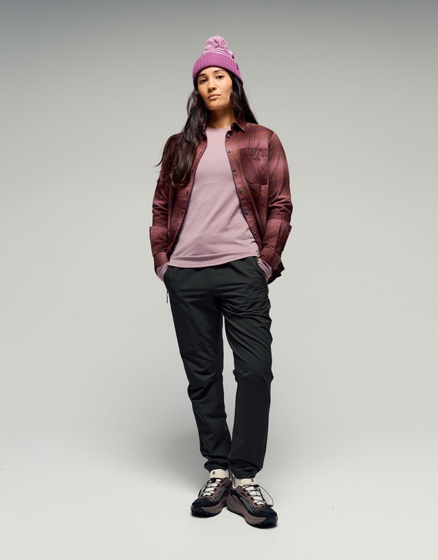 Kathmandu - 100% Merino Long Sleeve Crew Top