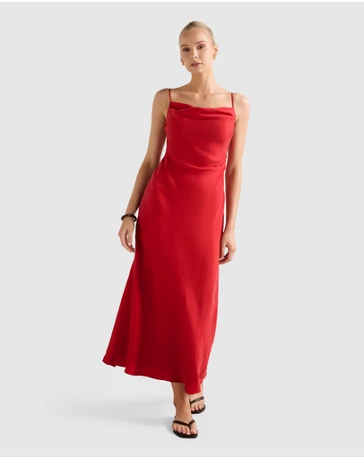 Forever New - Zoe Cupro Midi Dress